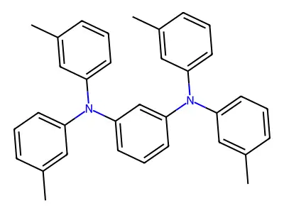 1,3-Benzenediamine, N,N,N',N'-tetrakis(3-methylphenyl)- structure