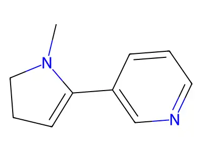 N-Methylmyosmine structure
