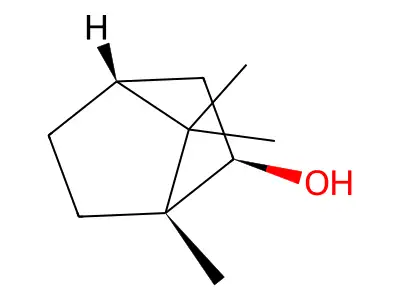 Isoborneol structure