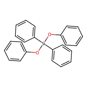 Diphenoxydiphenylsilane structure