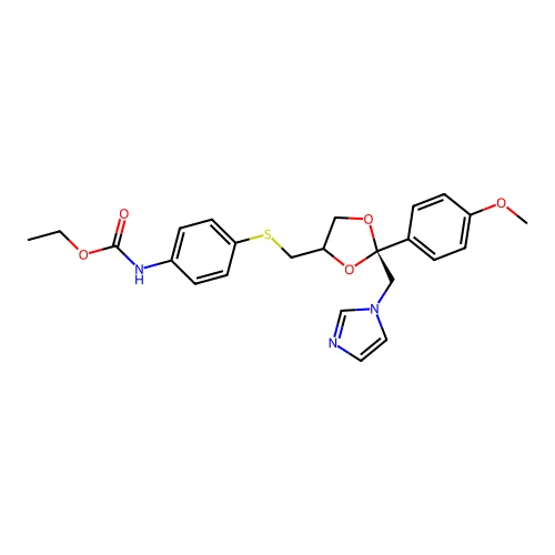 Erbulozole structure