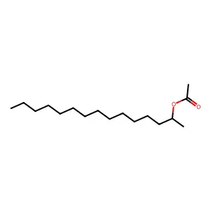 2-Pentadecanol acetate structure