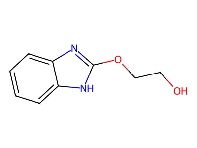 Ethanol, 2-(1H-benzimidazol-2-yloxy)- structure