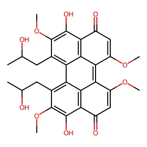 Calphostin D structure