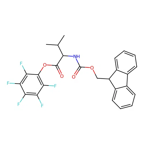Fmoc-Val-OPfp structure