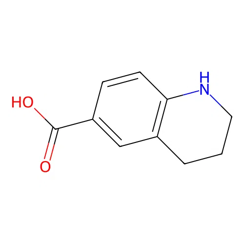 1,2,3,4-Tetrahydroquinoline-6-carboxylic acid structure