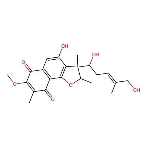 Furaquinocin A structure