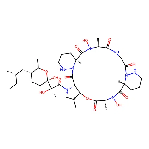Antibiotic L 156602 structure