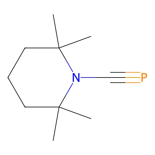 (2,2,6,6-Tetramethylpiperidin-1-yl)methylidynephosphane structure