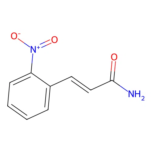 o-Nitrocinnamide structure