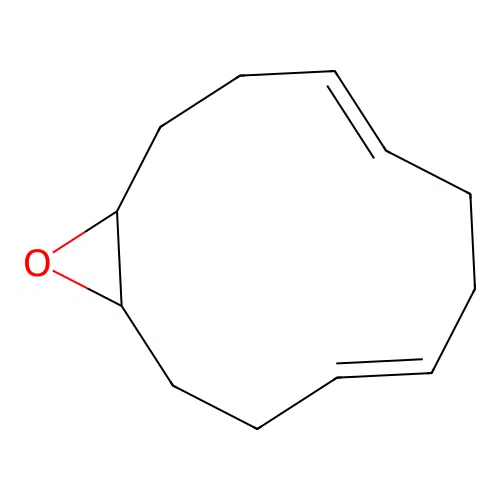 1,2-Epoxy-5,9-cyclododecadiene structure