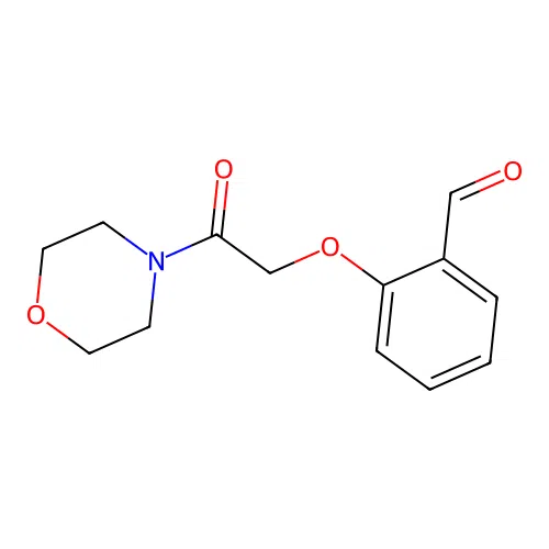 2-(2-Morpholin-4-yl-2-oxoethoxy)benzaldehyde structure