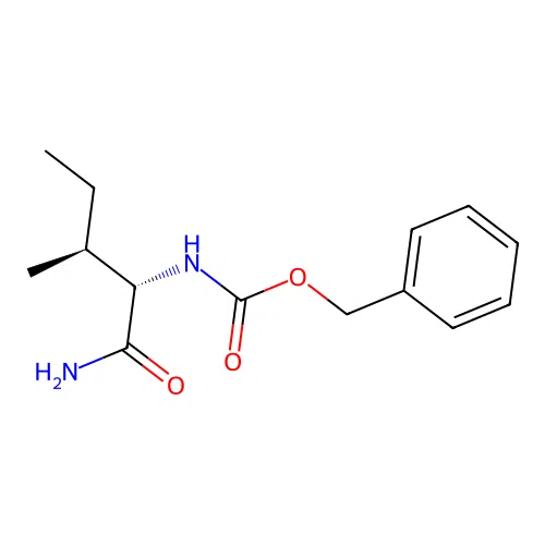 L-Z-Isoleucinamide structure