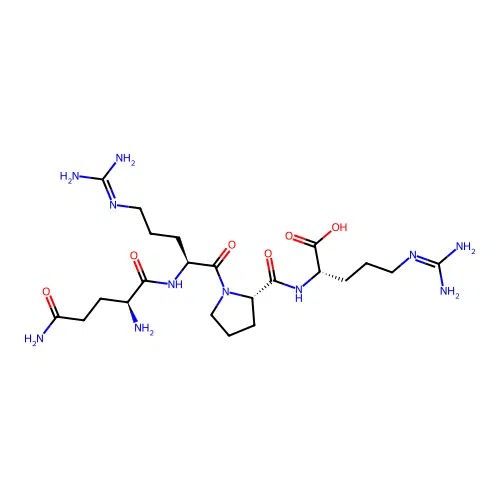 Soybean peptide QRPR structure