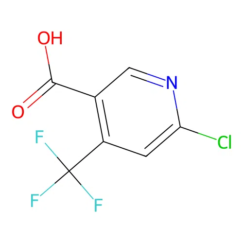 6-Chloro-4-(trifluoromethyl)nicotinic acid structure