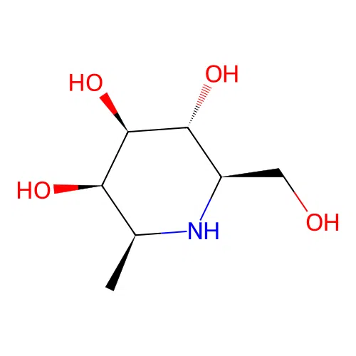 Beta-Homofuconojirimycin structure
