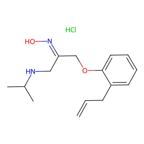 Alprenoxime HCl structure