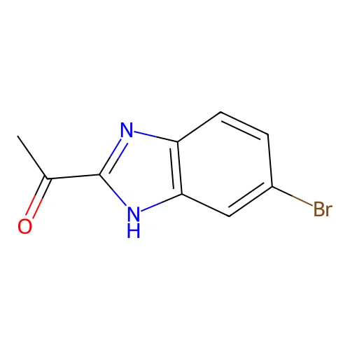 1-(6-Bromo-1H-benzo[d]imidazol-2-yl)ethanone structure