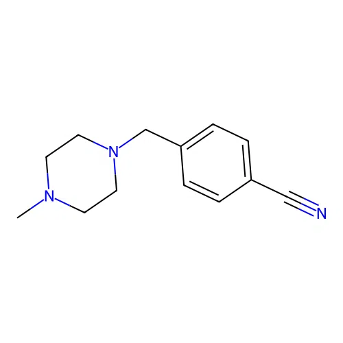 4-((4-Methylpiperazin-1-yl)methyl)benzonitrile structure