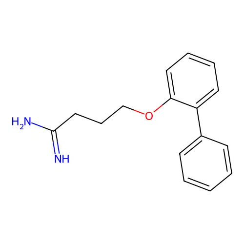 4-(2-Phenylphenoxy)butanimidamide structure