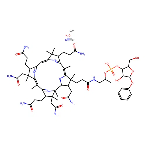 Phenolyl cobamide structure