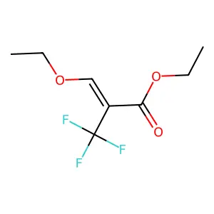 Ethyl 3-Ethoxy-2-(trifluoromethyl)acrylate structure