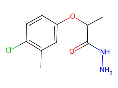 2-(4-Chloro-3-methylphenoxy)propanohydrazide structure