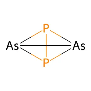 Diarsenic diphosphide structure