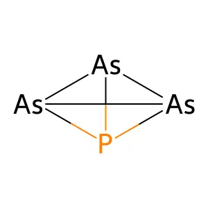 Triarsenic phosphide structure
