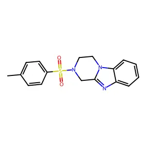 2-Tosyl-1,2,3,4-tetrahydrobenzo[4,5]imidazo[1,2-a]pyrazine structure