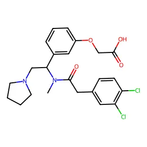 ICI-204448 (free acid) structure