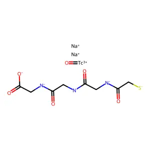 Technetium Tc 99m mertiatide structure