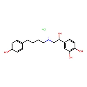 Arbutamine Hydrochloride structure