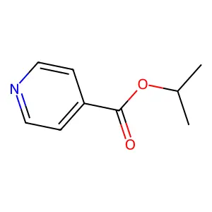 Isopropyl isonicotinate structure