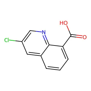 3-Chloroquinoline-8-carboxylic acid structure