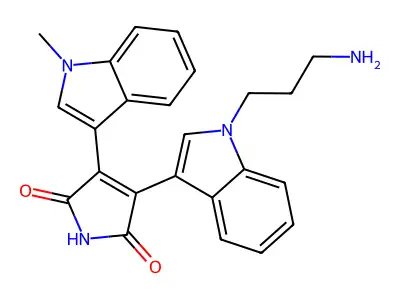 Bisindolylmaleimide VIII structure