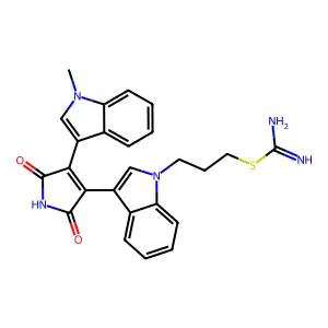 Bisindolylmaleimide IX structure
