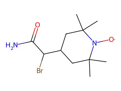 Tempo 4-bromoacetamide structure