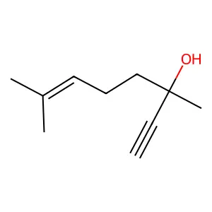 Dehydrolinalool, (S)- structure