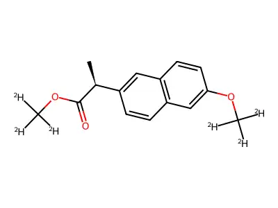 (RS)-Naproxen methyl ester structure