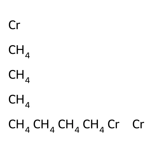 Chromium carbide (Cr3C7) structure