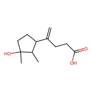 Chokolic acid B structure