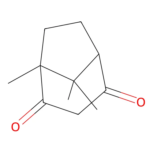 1,8,8-Trimethylbicyclo[3.2.1]octane-2,4-dione structure