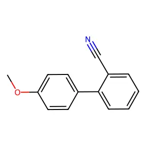 2-(4-Methoxyphenyl)benzonitrile structure