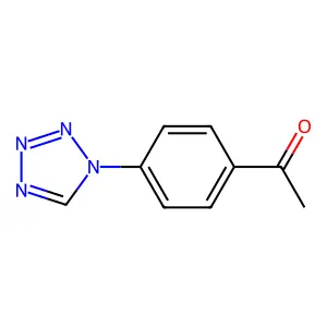 1-[4-(1H-tetrazol-1-yl)phenyl]ethanone structure
