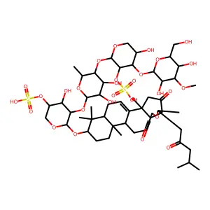 Cucumechinoside B structure