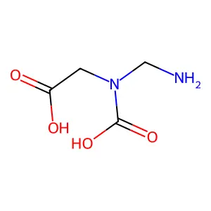 Glycine, N-(aminomethyl)-N-carboxy- structure