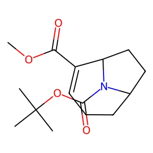 9-O-tert-Butyl 5-O-methyl 9-azabicyclo(4.2.1)non-4-ene-5,9-dicarboxylate structure