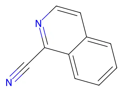 1-Isoquinolinecarbonitrile structure