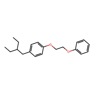 1-(2-Ethylbutyl)-4-(2-phenoxyethoxy)benzene structure